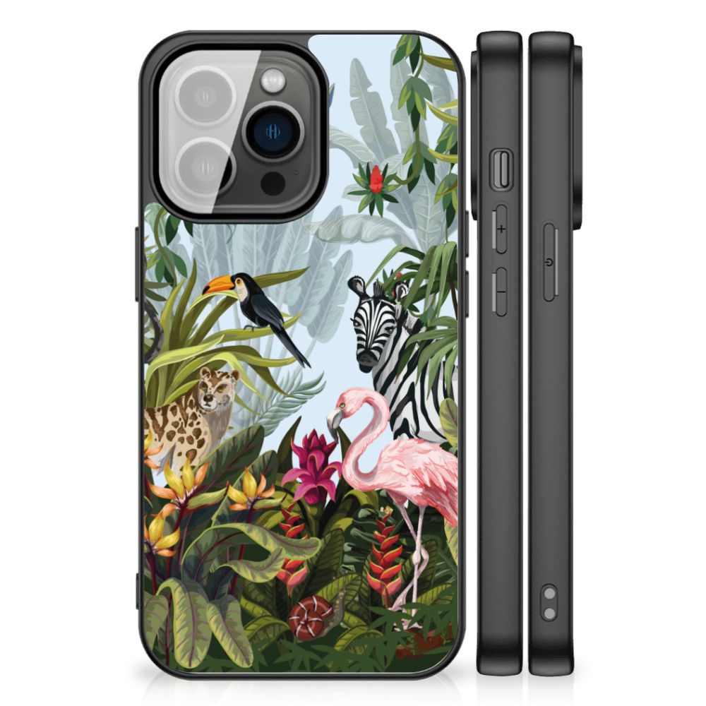 Dierenprint Telefoonhoesje voor iPhone 13 Pro Jungle B2C Telecom