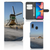 Samsung Galaxy A30 Flip Cover Schaatsers