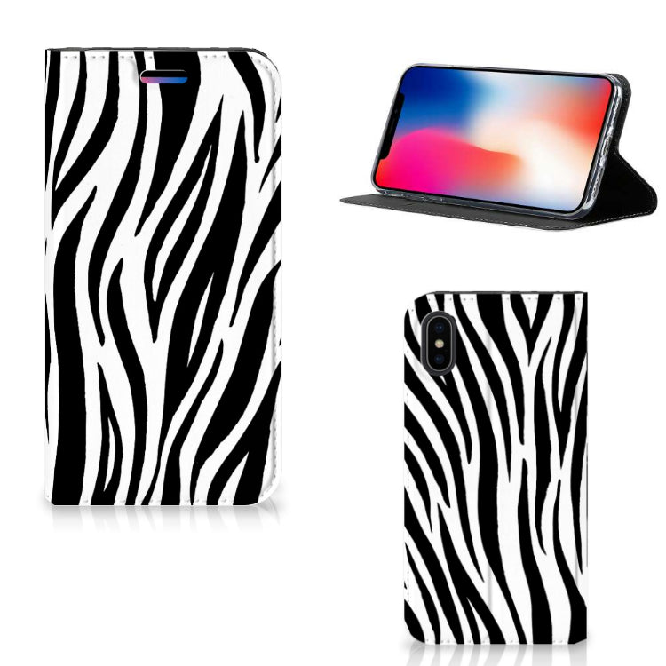 Apple iPhone X | Xs Hoesje maken Zebra