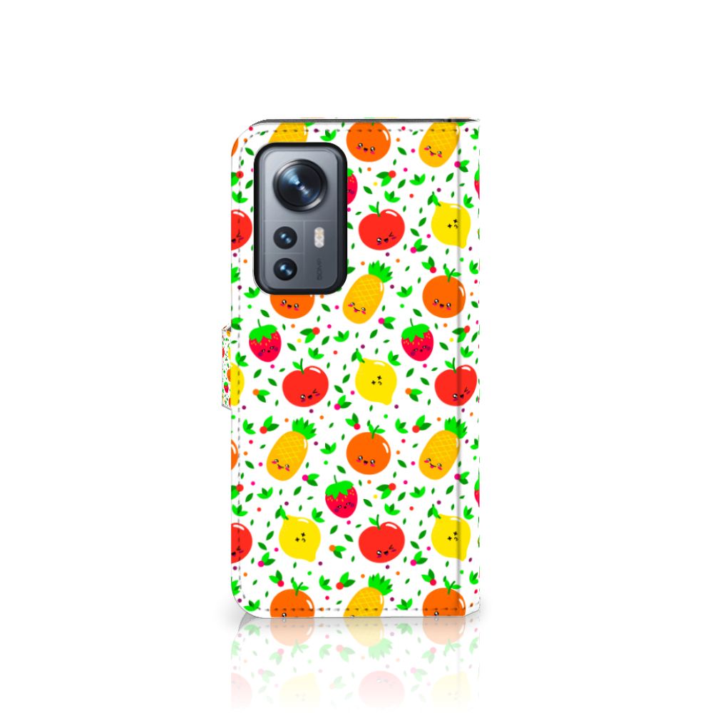Xiaomi 12 Pro Book Cover Fruits