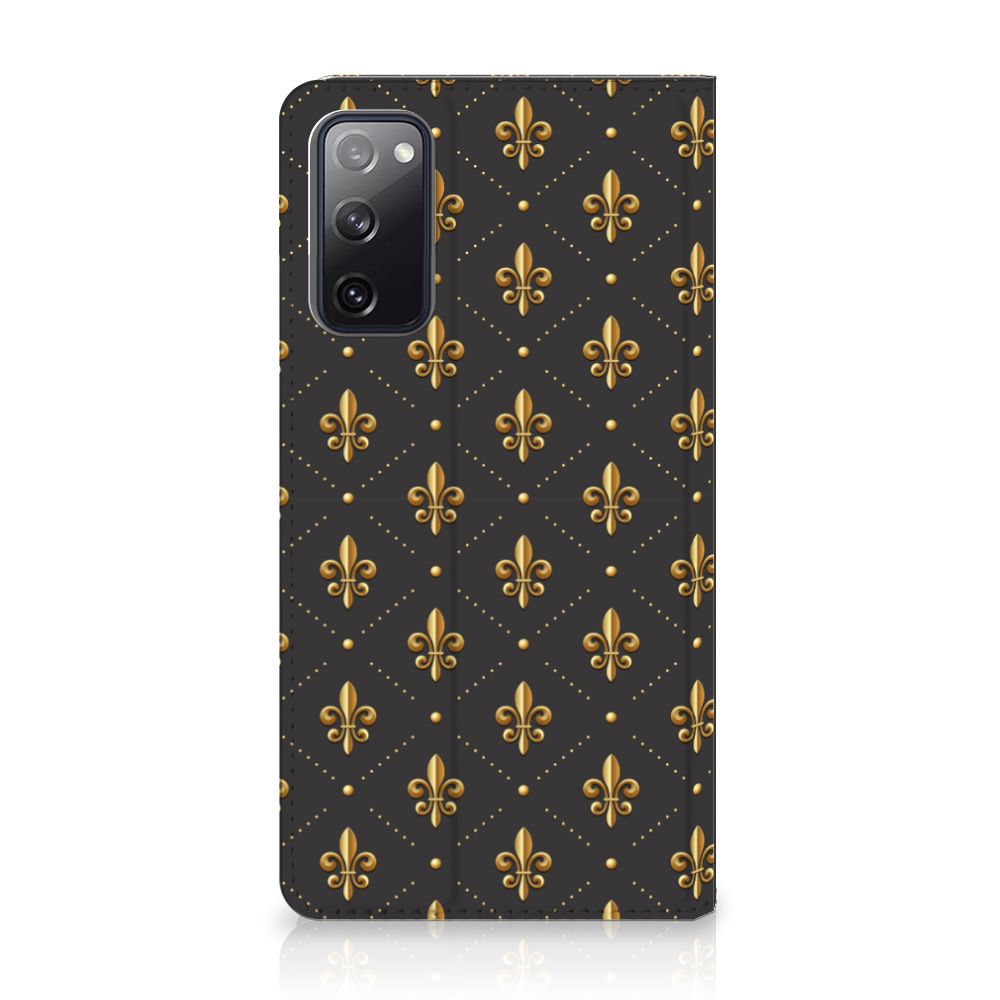 Samsung Galaxy S20 FE Hoesje met Magneet Franse Lelie - B2C Telecom