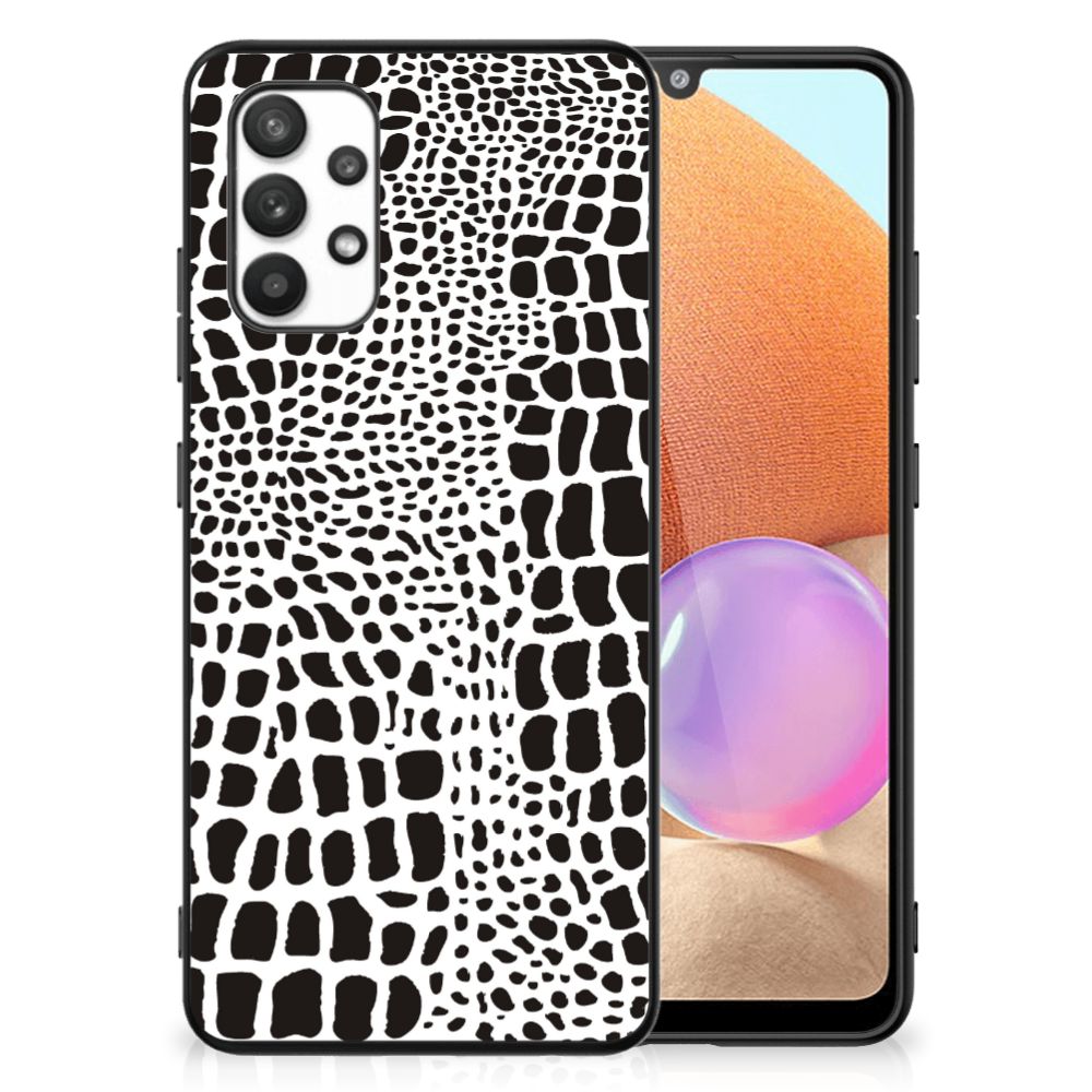 Samsung Galaxy A32 4G | A32 5G Enterprise Editie Dierenprint Telefoonhoesje Slangenprint B2C Telecom