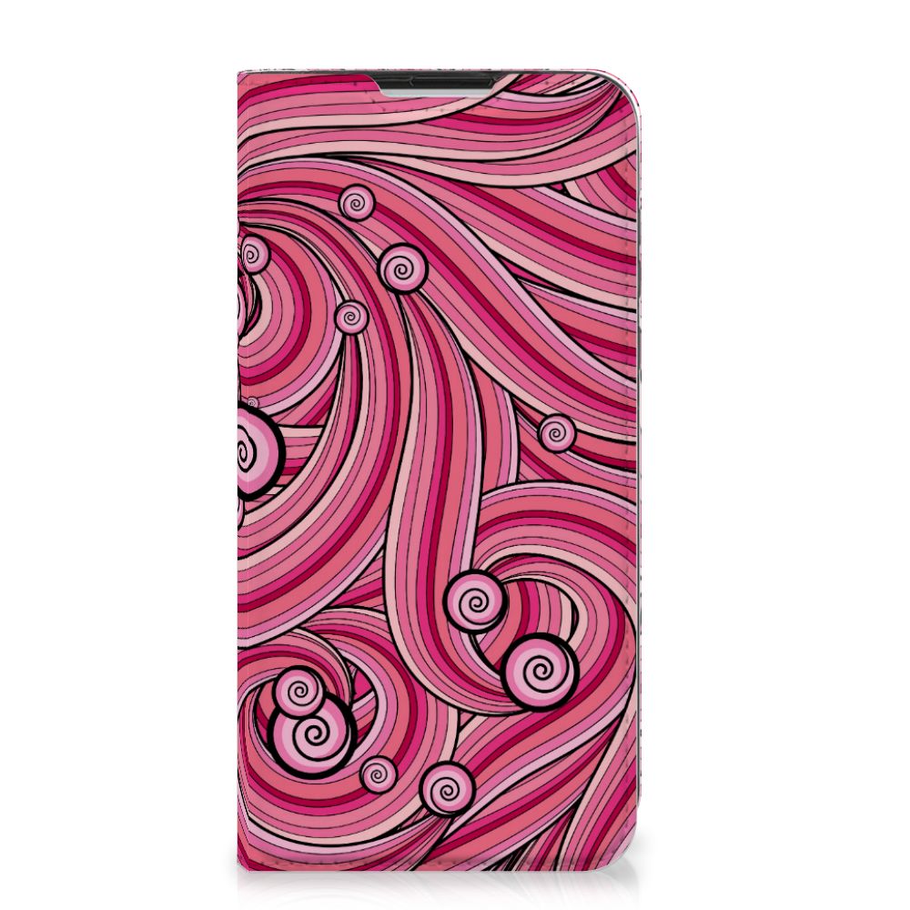 Motorola Moto G8 Power Bookcase Swirl Pink - B2C Telecom