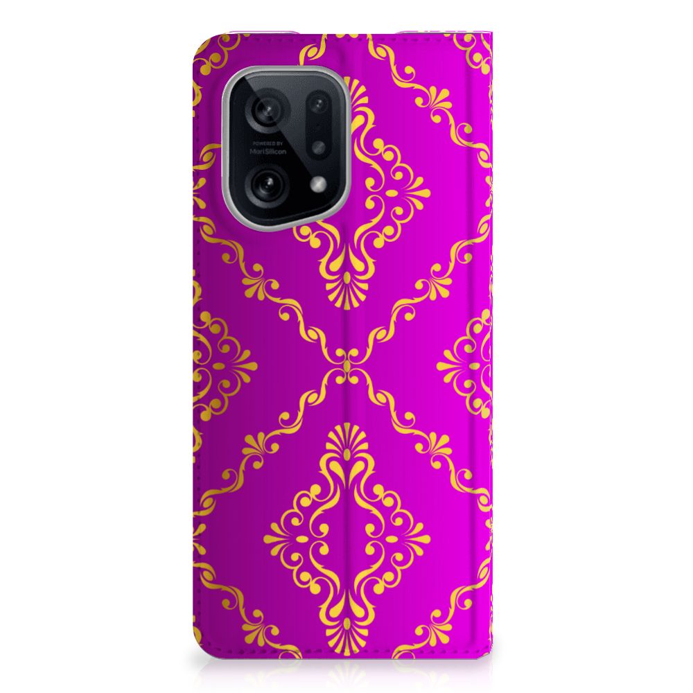 Telefoon Hoesje OPPO Find X5 Barok Roze - B2C Telecom