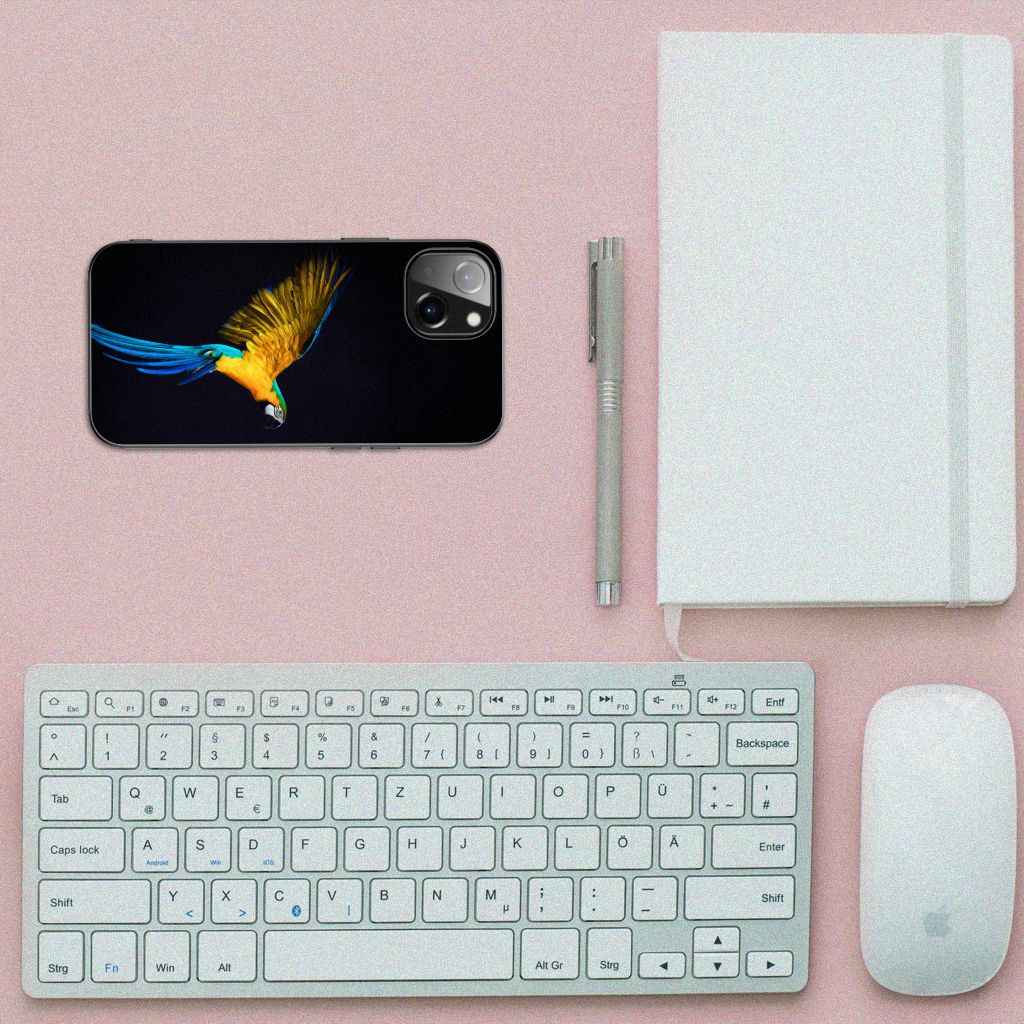 Apple iPhone 13 Dierenprint Telefoonhoesje Papegaai B2C Telecom
