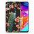 Samsung Galaxy A70 TPU Hoesje Pauw met Bloemen