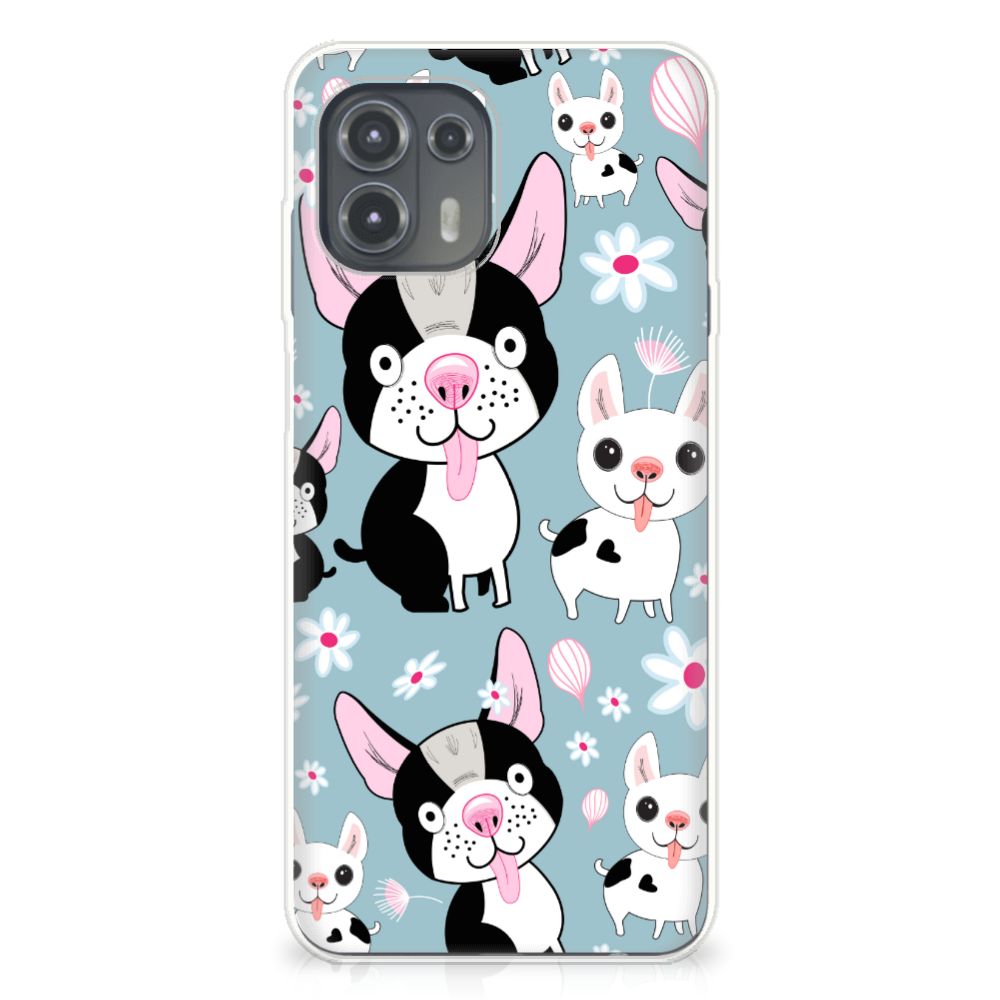 Motorola Edge 20 Lite TPU Hoesje Hondjes B2C Telecom