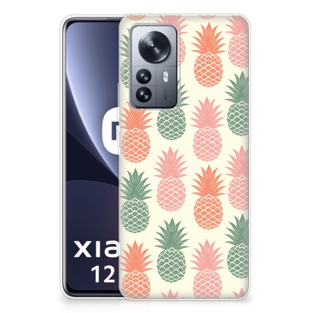 Xiaomi 12 Pro Siliconen Case Ananas B2C Telecom