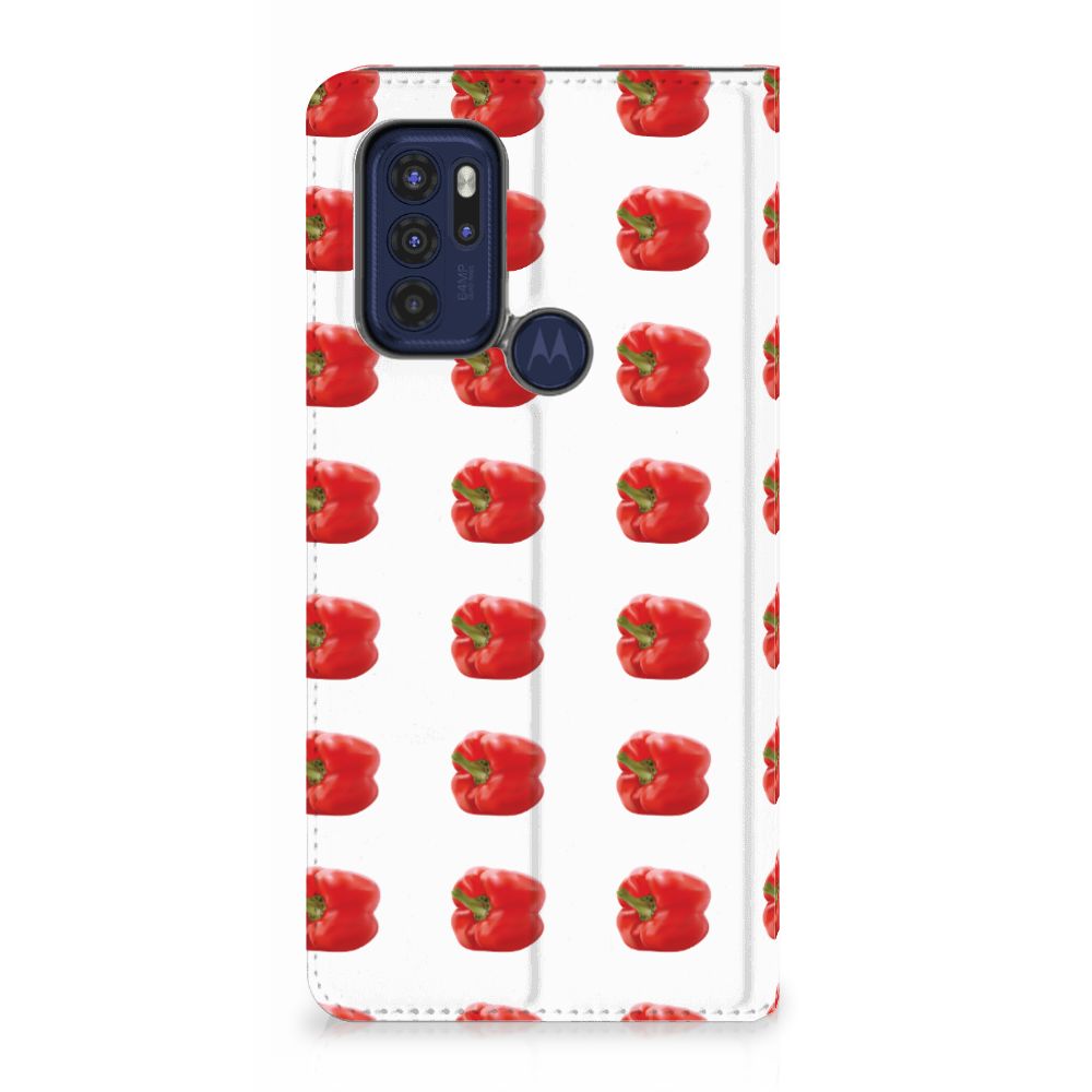 Motorola Moto G60s Flip Style Cover Paprika Red - B2C Telecom