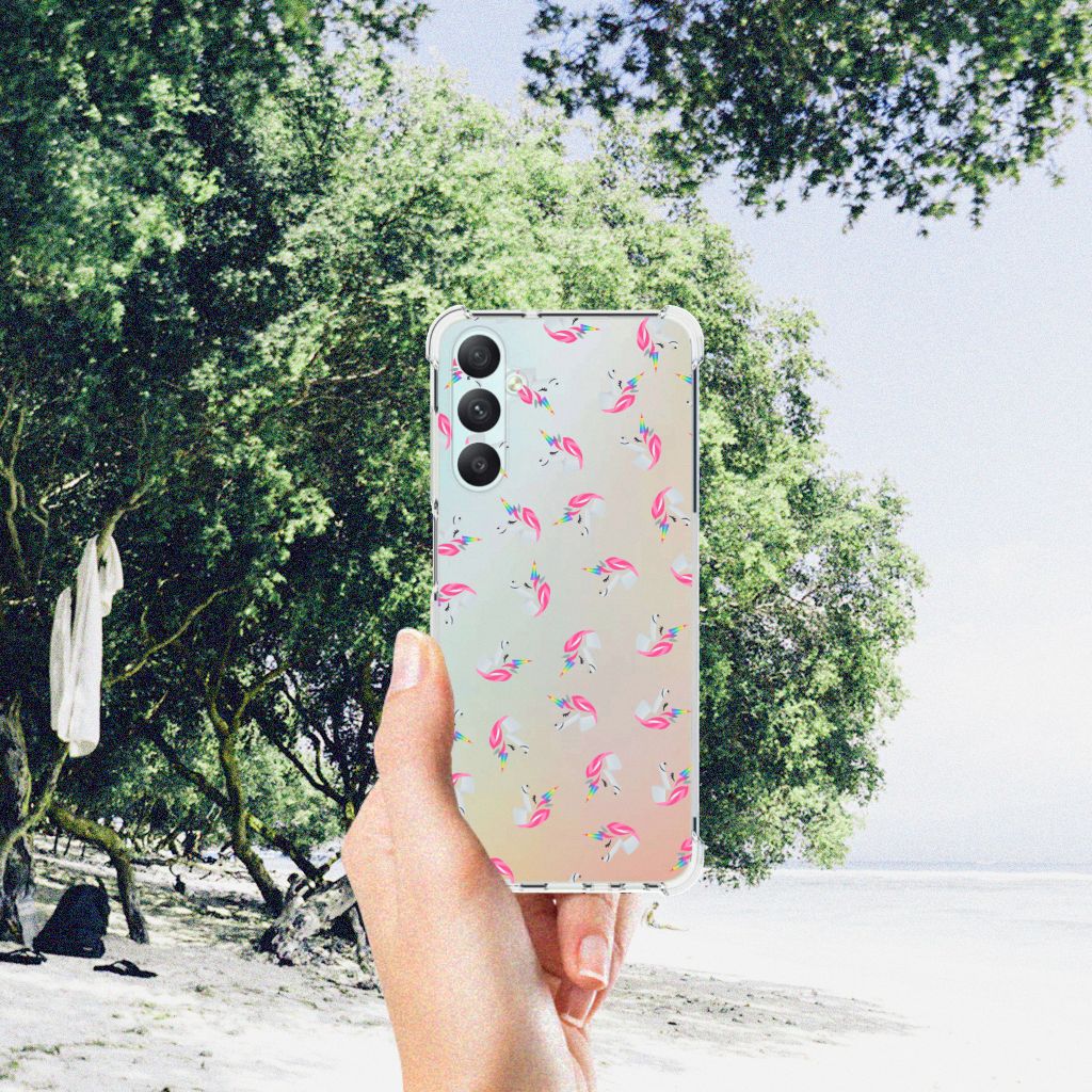 Doorzichtige Silicone Hoesje voor Samsung Galaxy A05s Unicorns B2C Telecom