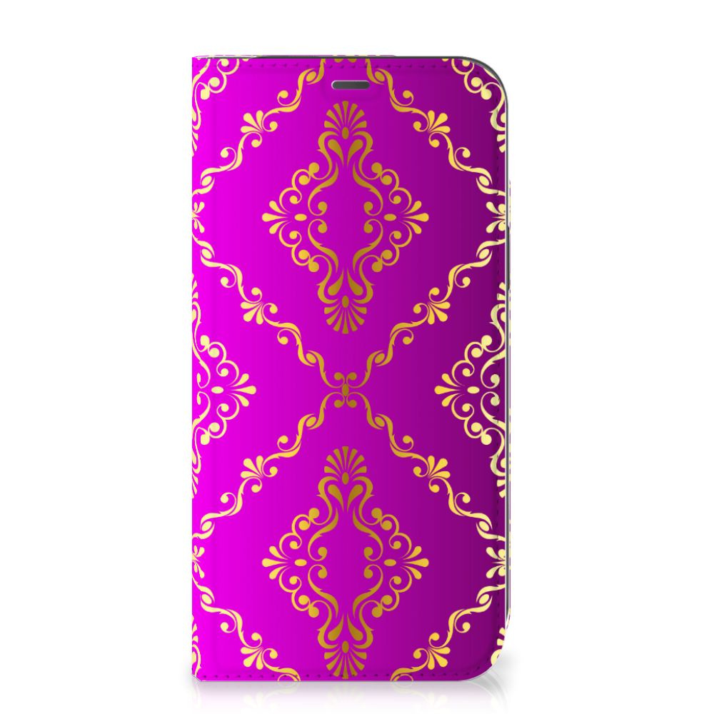 Telefoon Hoesje iPhone 12 Pro Max Barok Roze - B2C Telecom