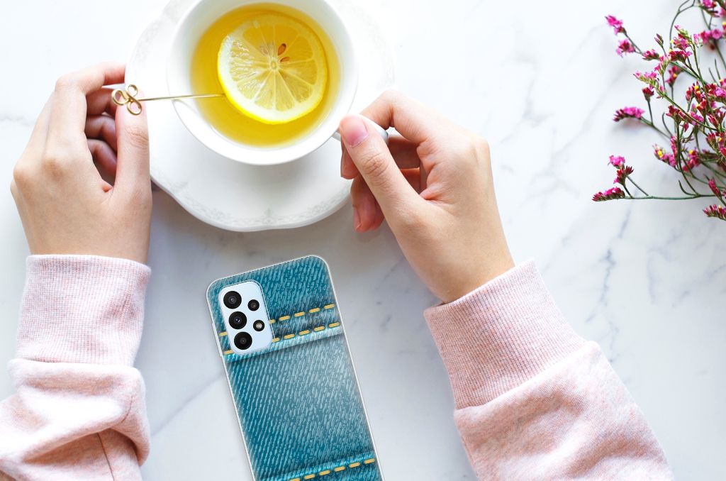 Samsung Galaxy A23 Silicone Back Cover Jeans B2C Telecom