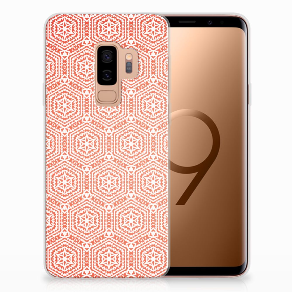 Samsung Galaxy S9 Plus TPU bumper Pattern Orange