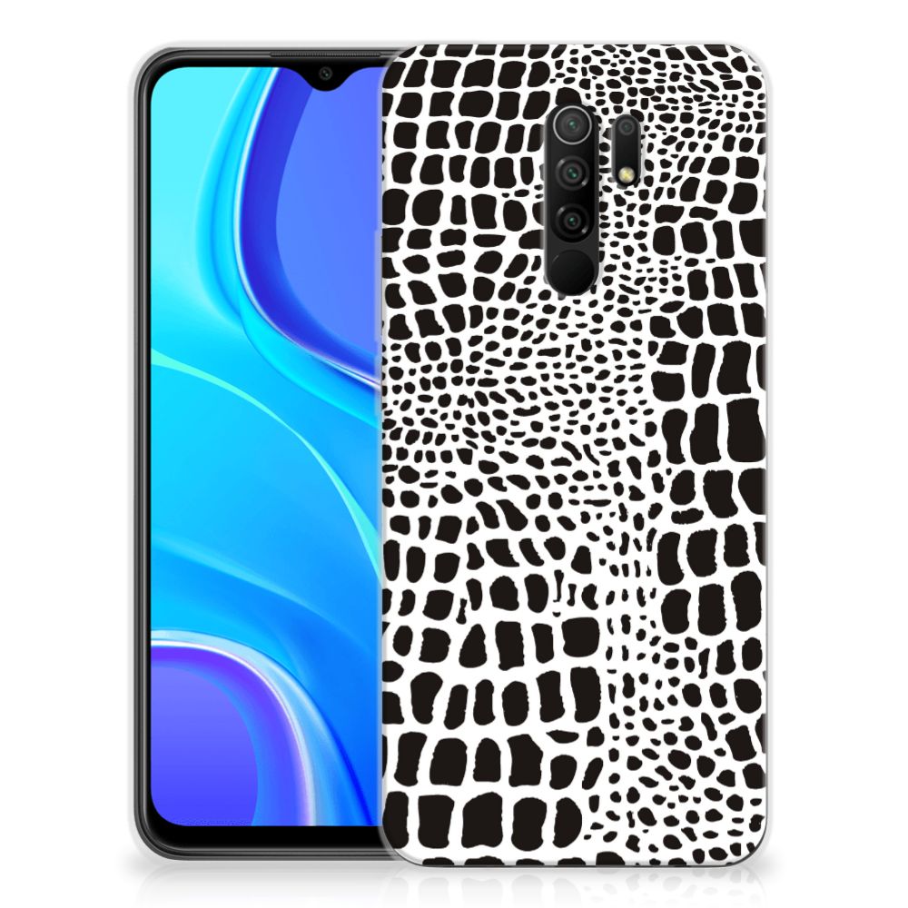 Xiaomi Redmi 9 TPU Hoesje Slangenprint B2C Telecom