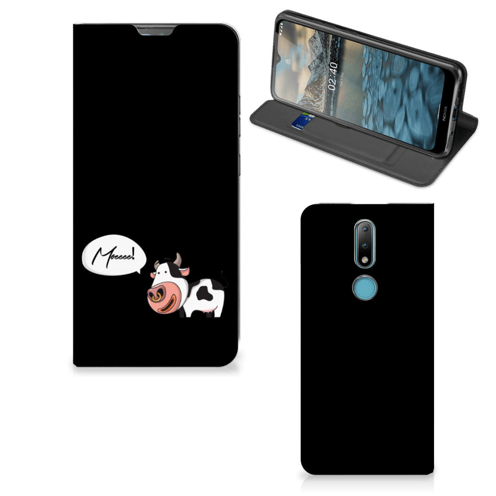 Nokia 2.4 Magnet Case Cow