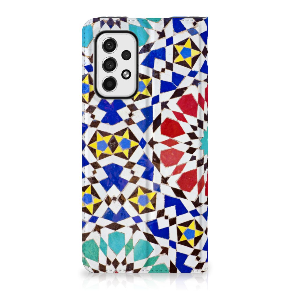 Samsung Galaxy A73 Standcase Mozaïek - B2C Telecom