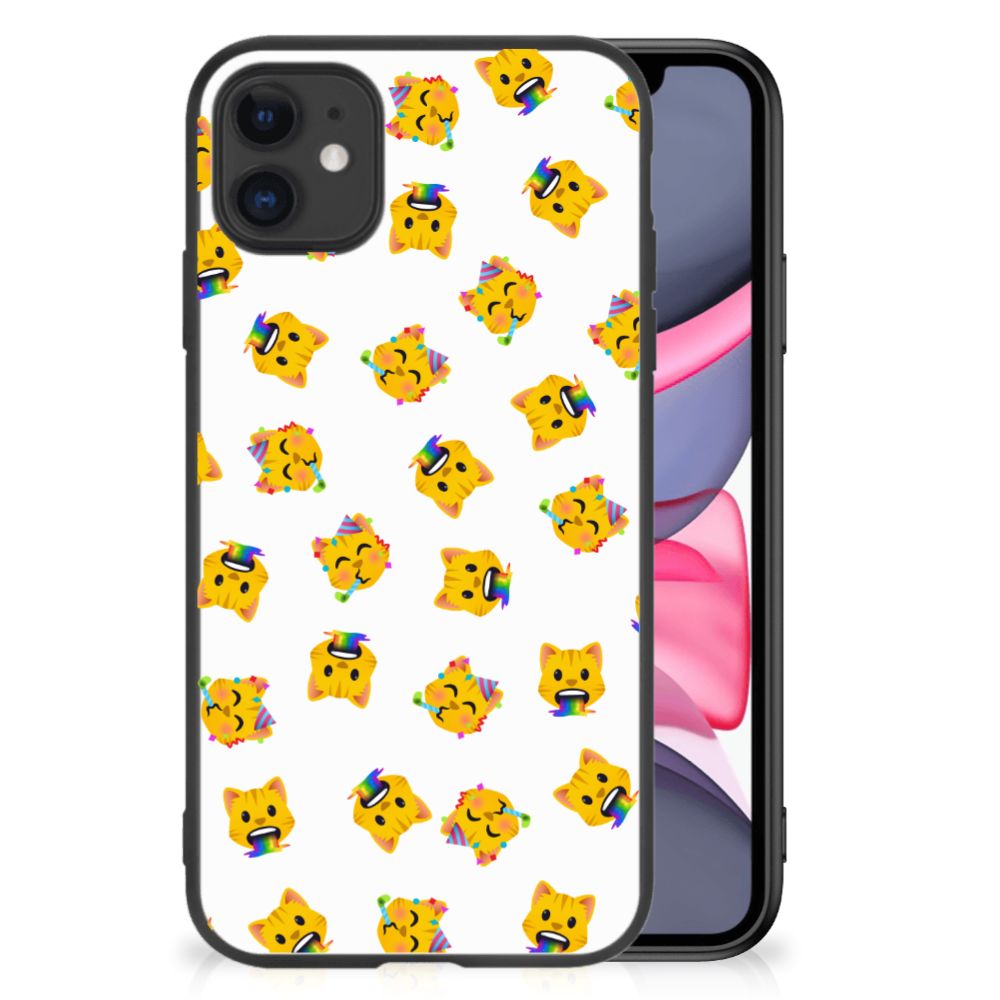 Back Case voor iPhone 11 Katten Emojis B2C Telecom