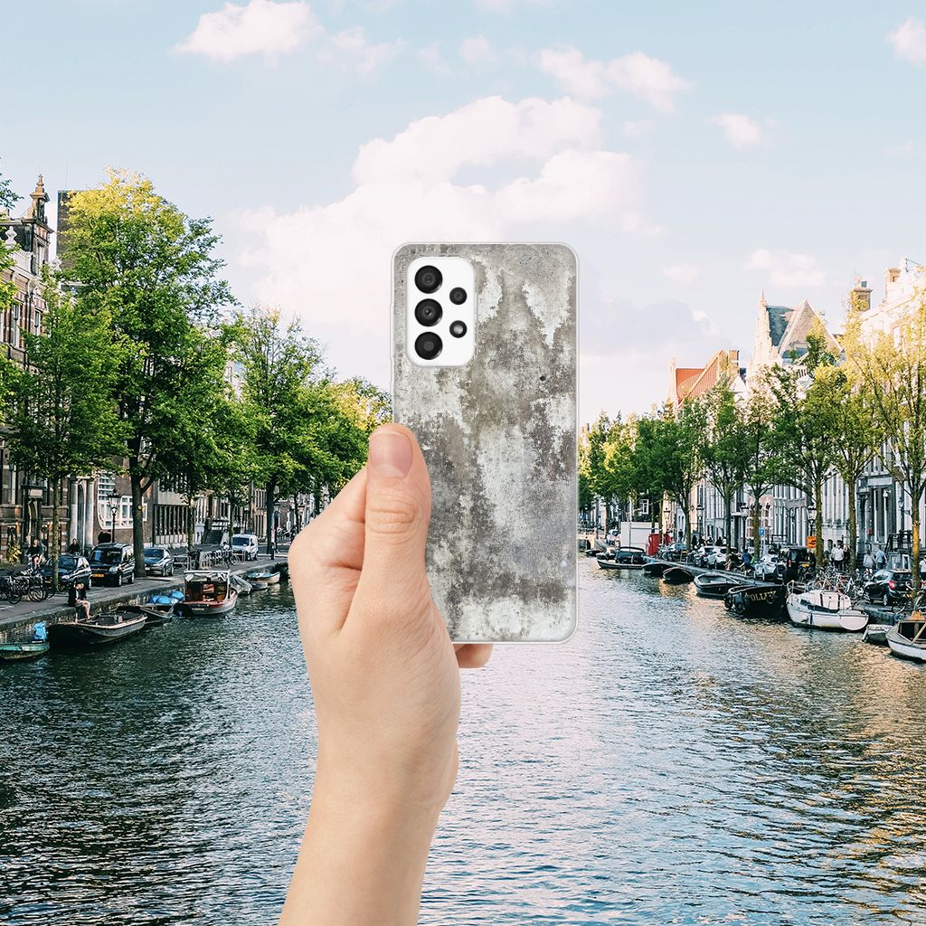 Samsung Galaxy A33 5G TPU Siliconen Hoesje Beton Print B2C Telecom