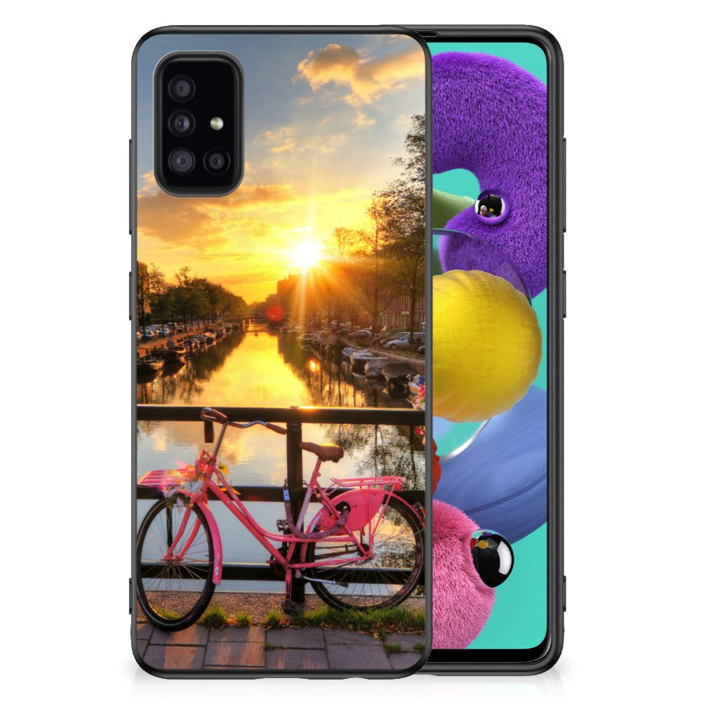 Samsung Galaxy A51 Silicone Hoesje Amsterdamse Grachten