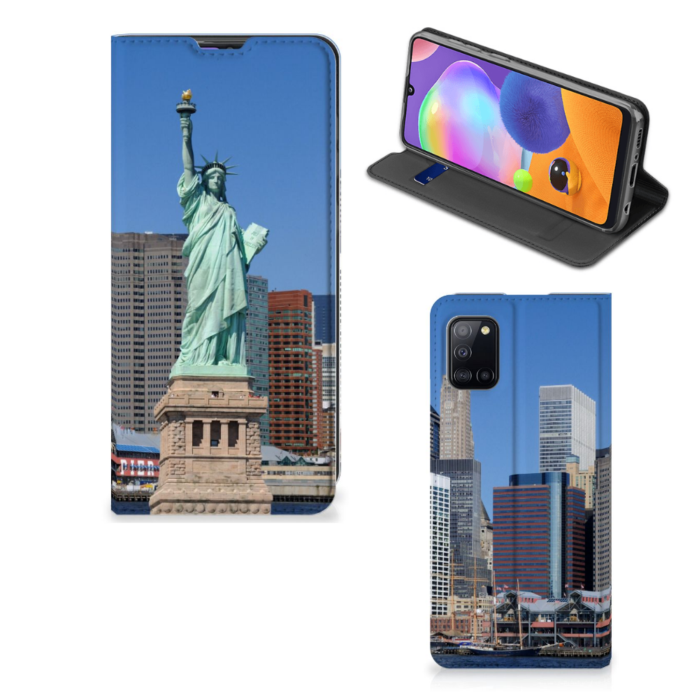 Samsung Galaxy A31 Book Cover Vrijheidsbeeld - B2C Telecom