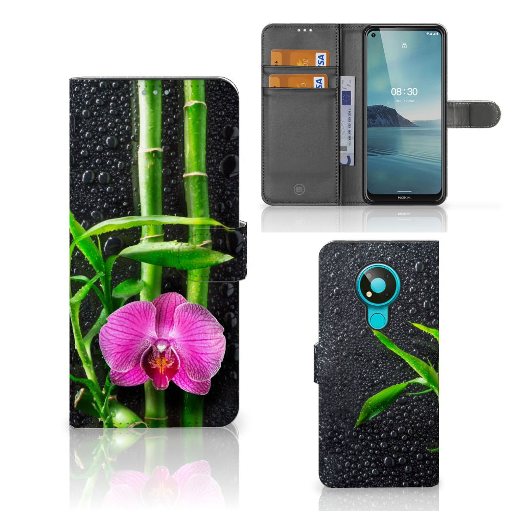 Nokia 3.4 Hoesje Orchidee