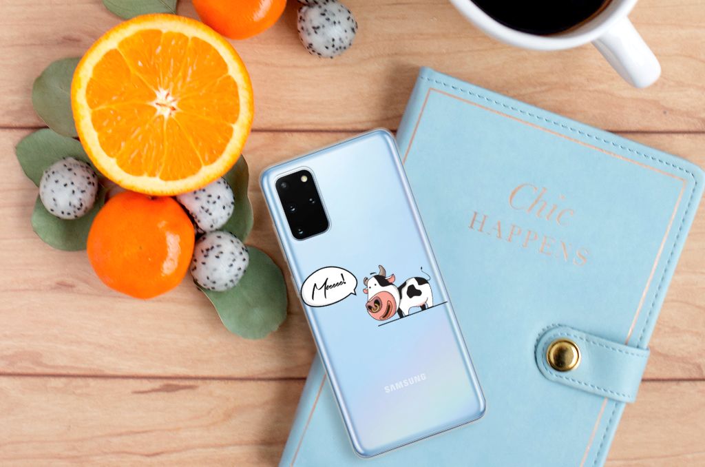 Samsung Galaxy S20 Plus Telefoonhoesje met Naam Cow B2C Telecom