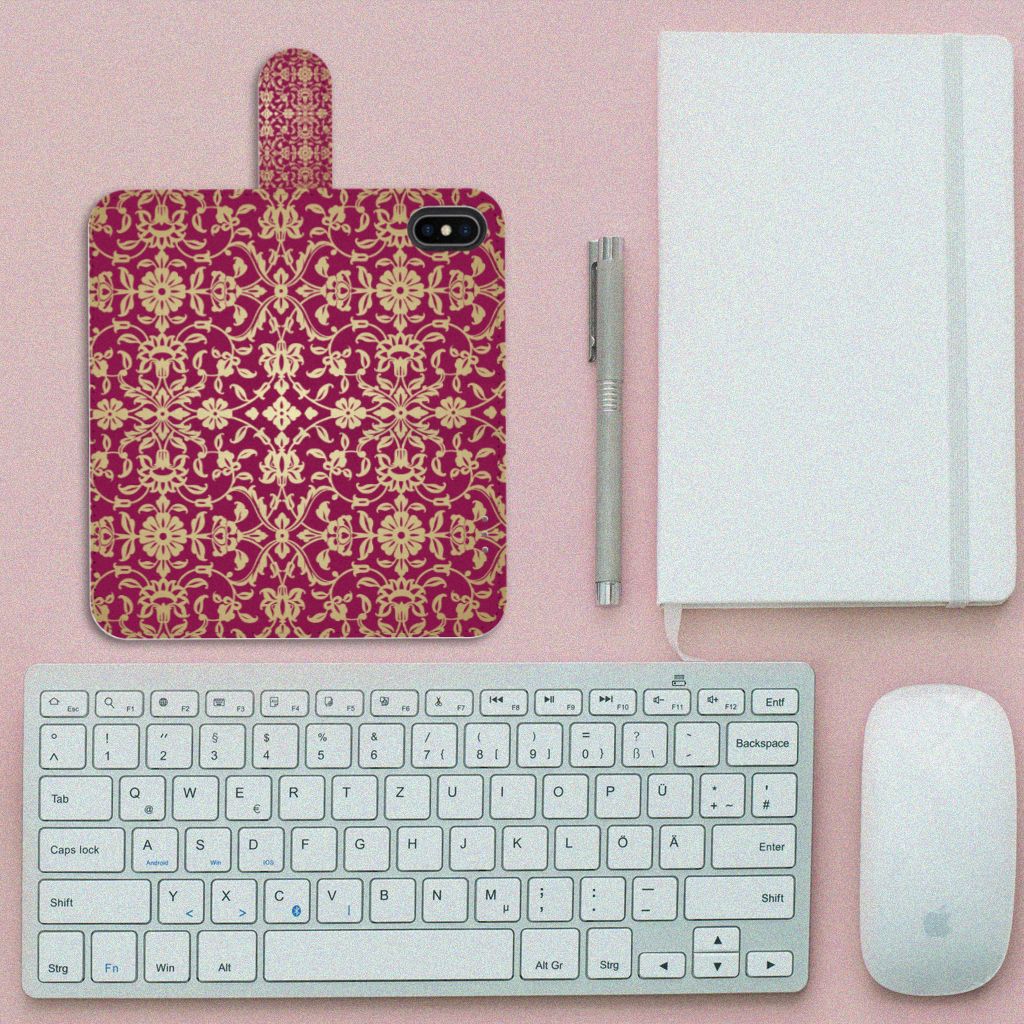 Wallet Case Apple iPhone X | Xs Barok Pink