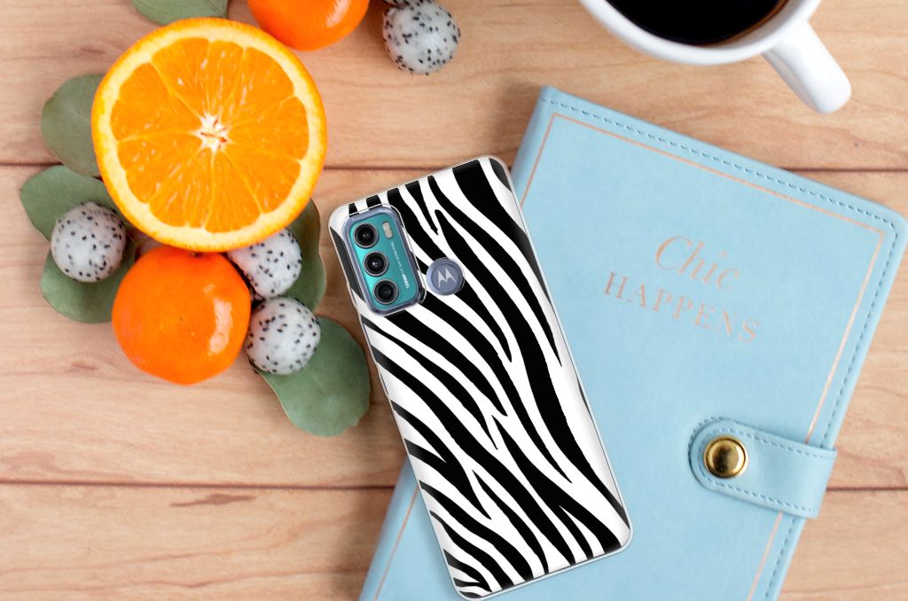 Motorola Moto G60 TPU Hoesje Zebra B2C Telecom