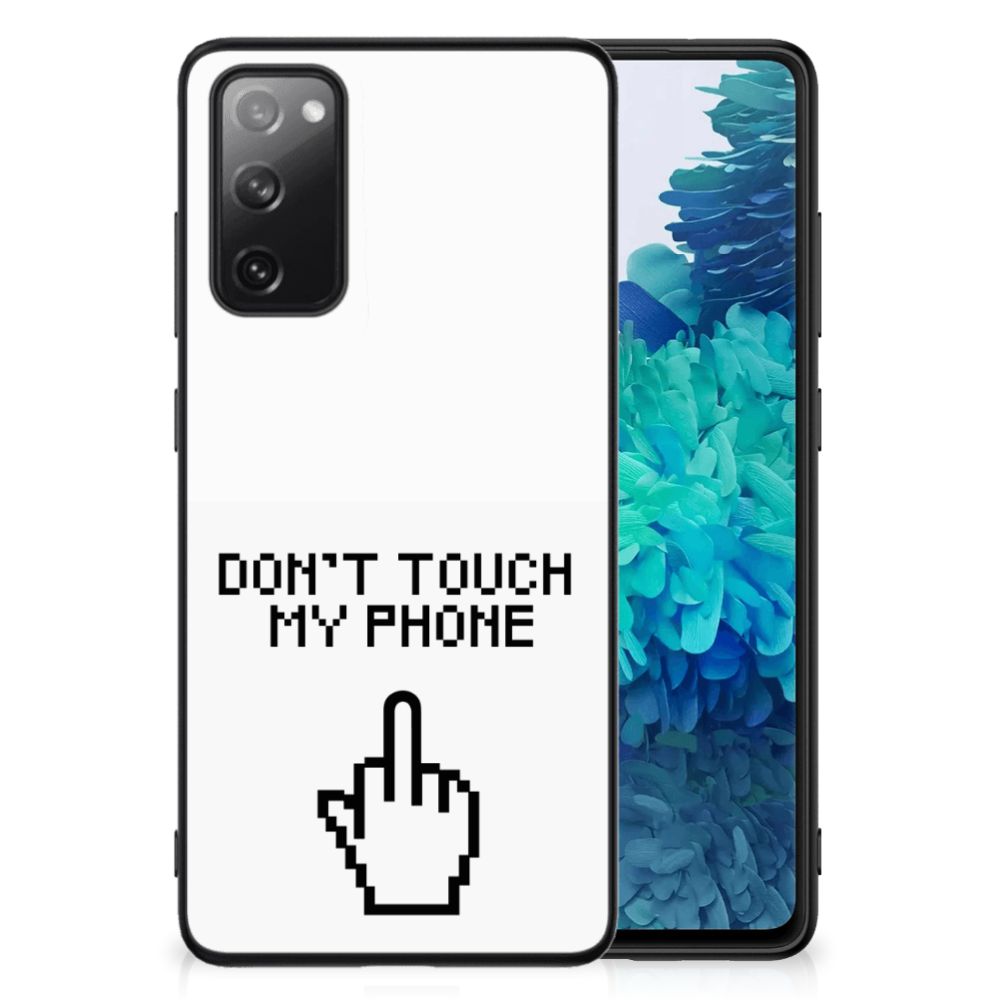 Samsung Galaxy S20 FE Telefoon Hoesje Finger Don't Touch My Phone B2C Telecom