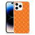 Apple iPhone 14 Pro Max Doorzichtige Silicone Hoesje Batik Oranje