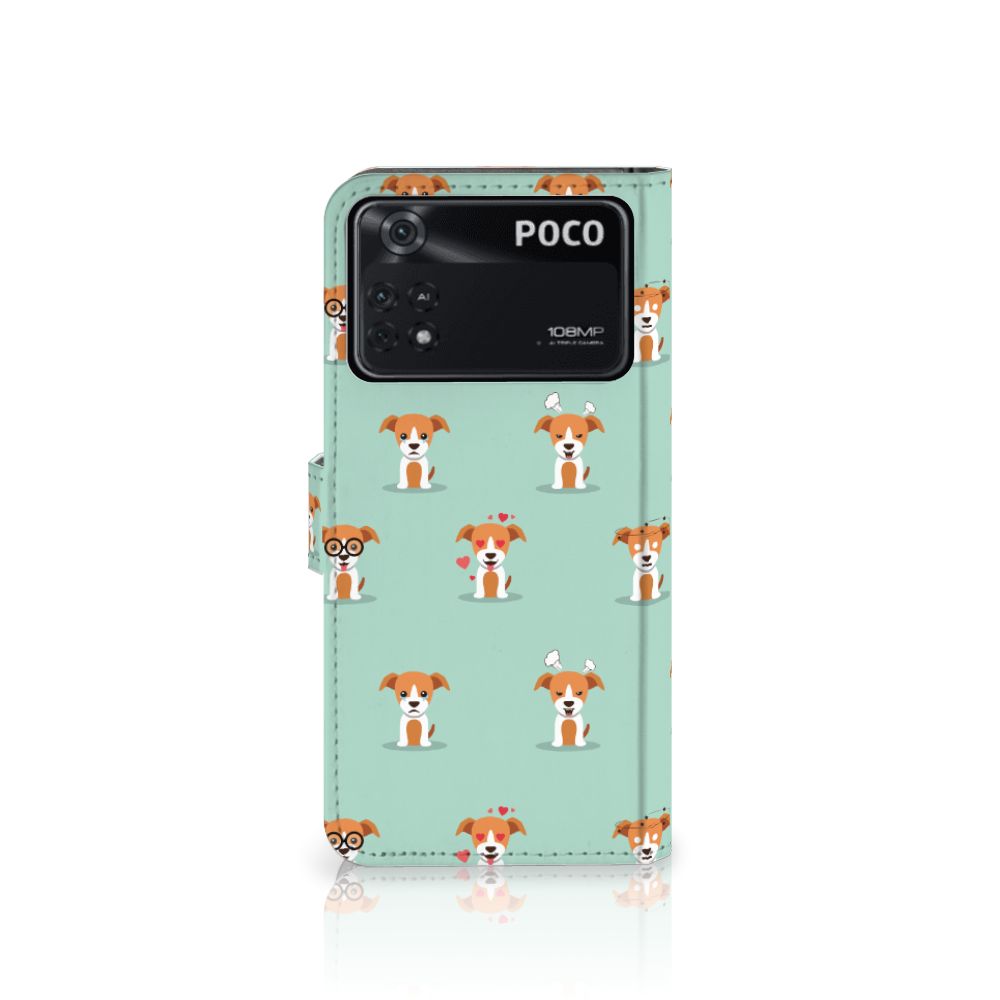 Xiaomi Poco X4 Pro 5G Telefoonhoesje met Pasjes Pups