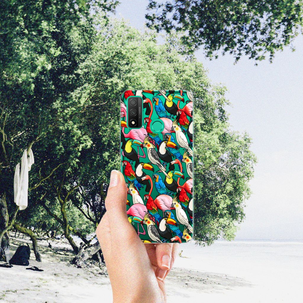 Huawei P Smart 2020 TPU Hoesje Birds B2C Telecom
