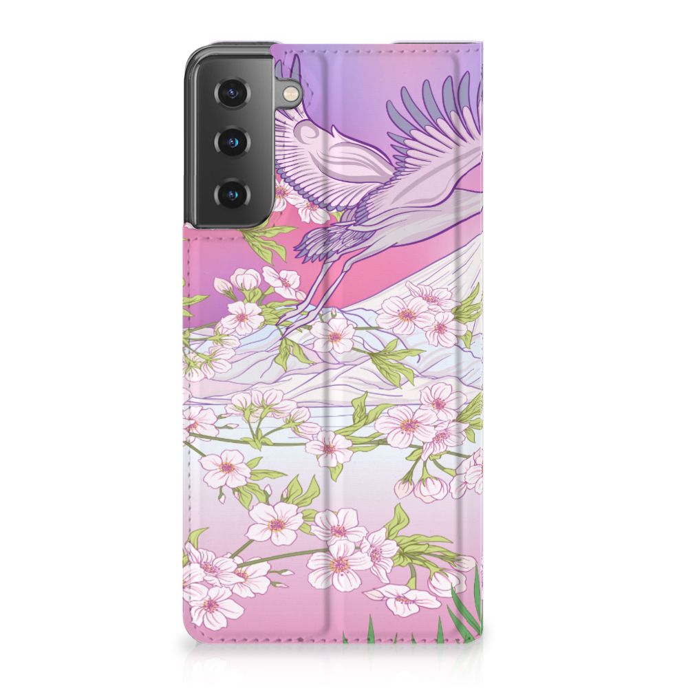 Samsung Galaxy S21 Plus Hoesje maken Bird Flying - B2C Telecom