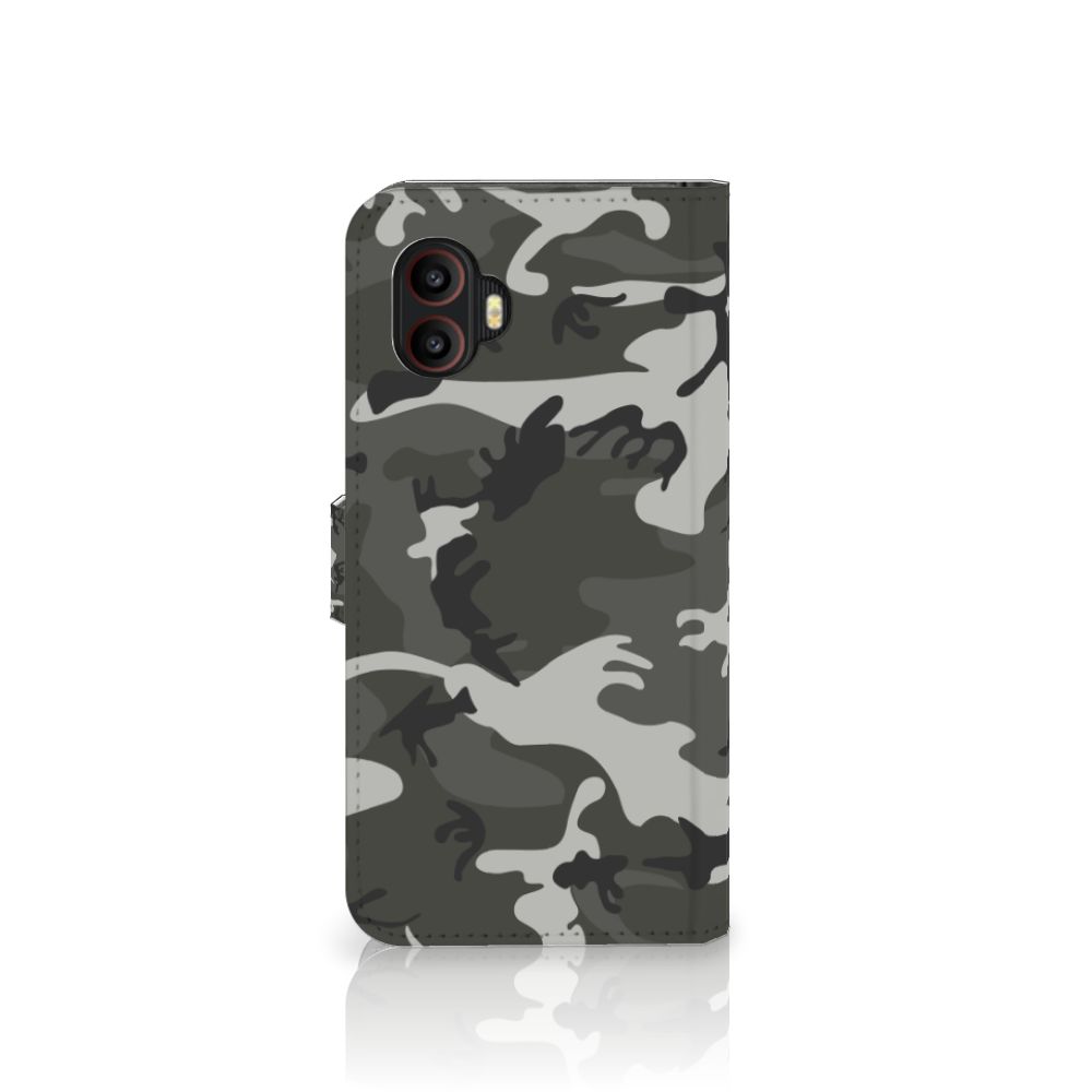 Samsung Galaxy Xcover 6 Pro Telefoon Hoesje Army Light