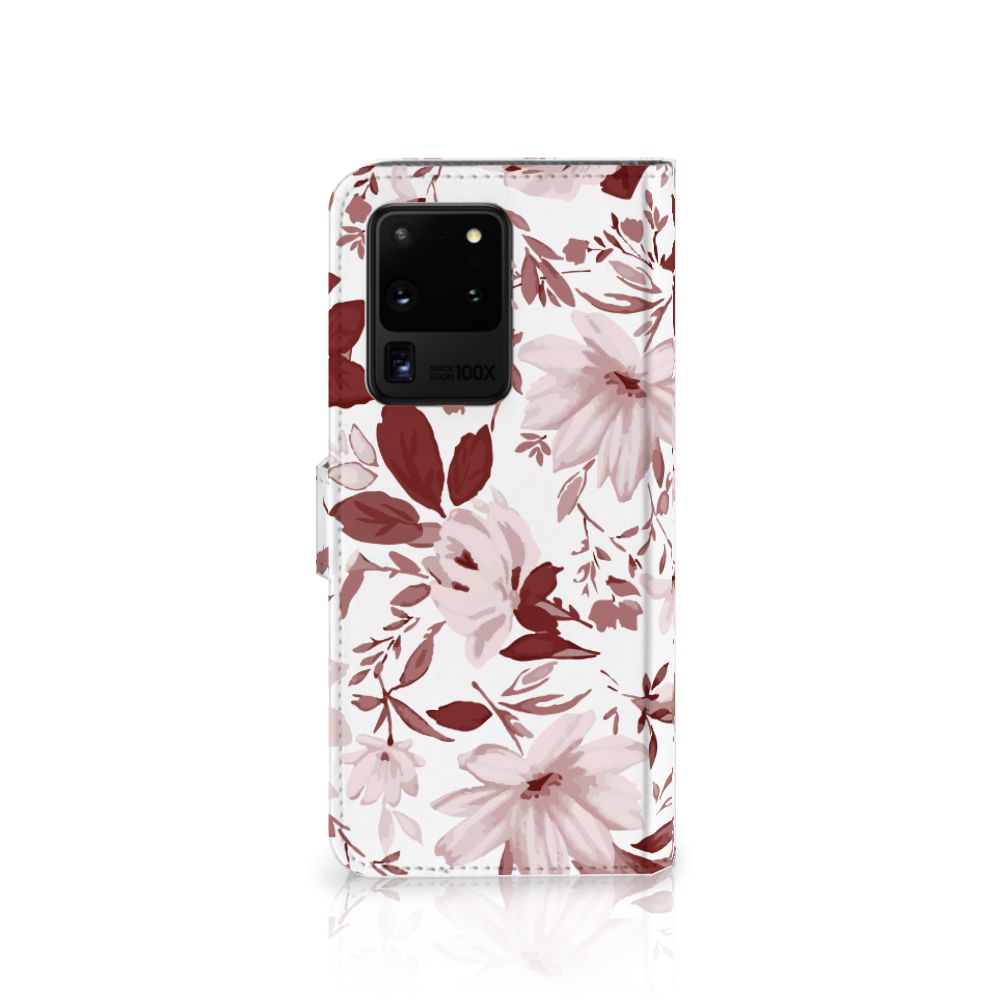 Hoesje Samsung Galaxy S20 Ultra Watercolor Flowers
