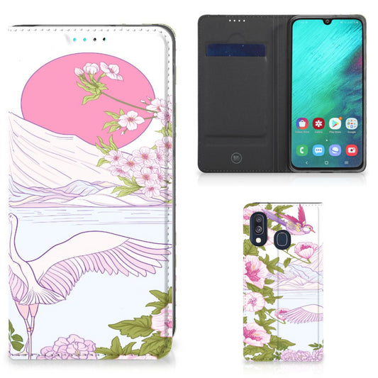 Samsung Galaxy A40 Hoesje maken Bird Standing