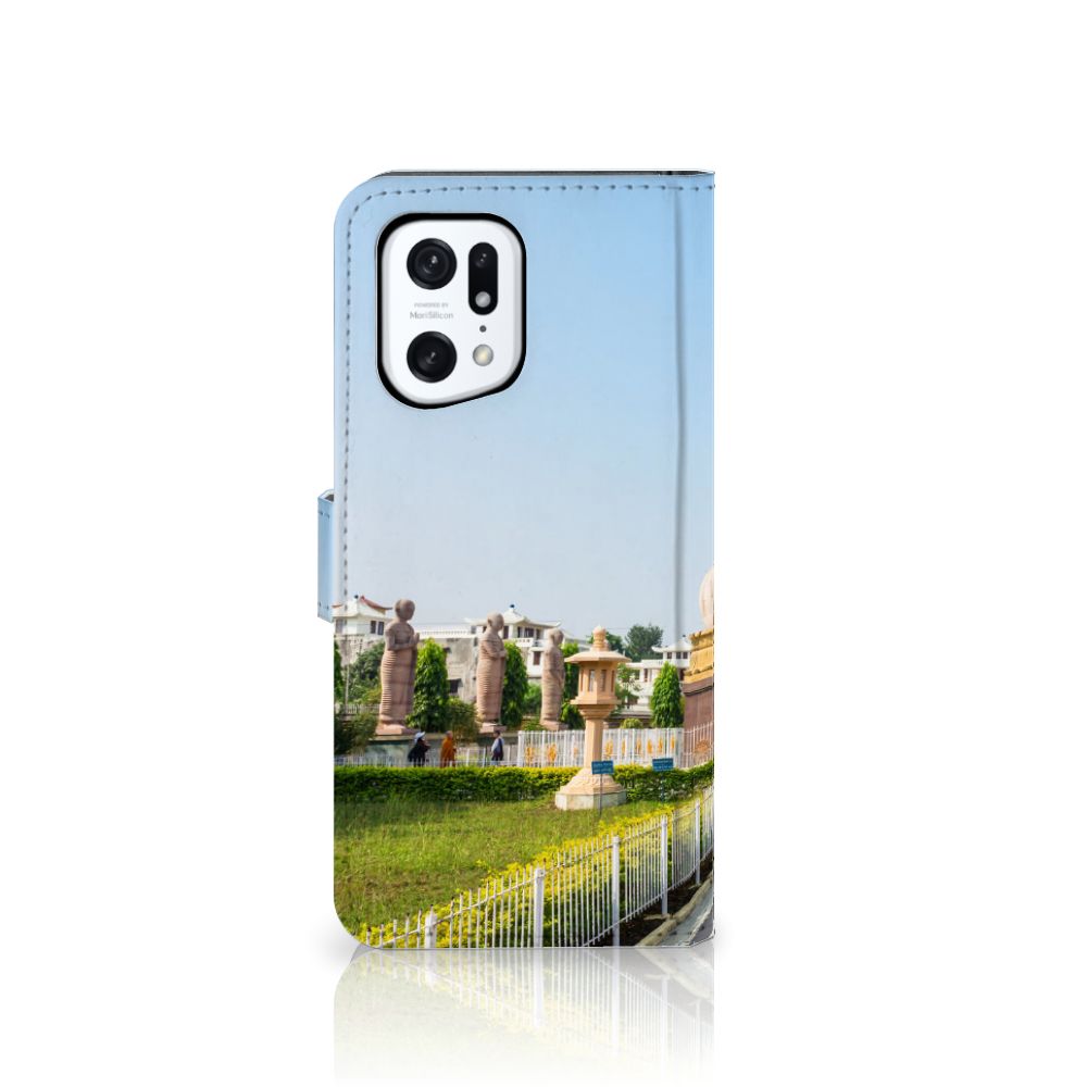 OPPO Find X5 Pro Flip Cover Boeddha