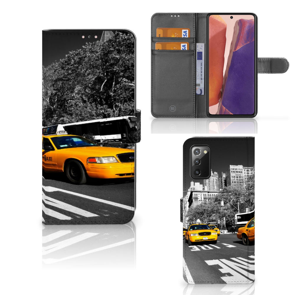 Samsung Galaxy Note 20 Flip Cover New York Taxi