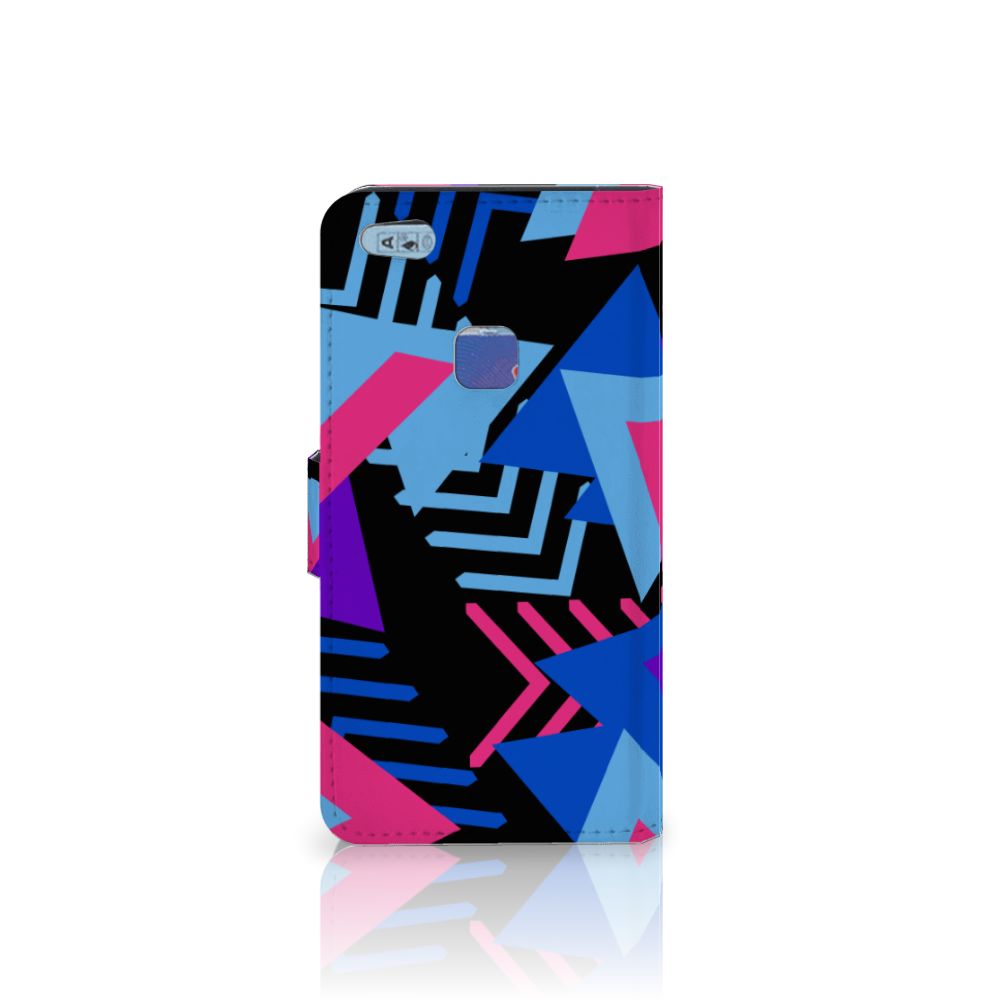 Huawei P10 Lite Book Case Funky Triangle