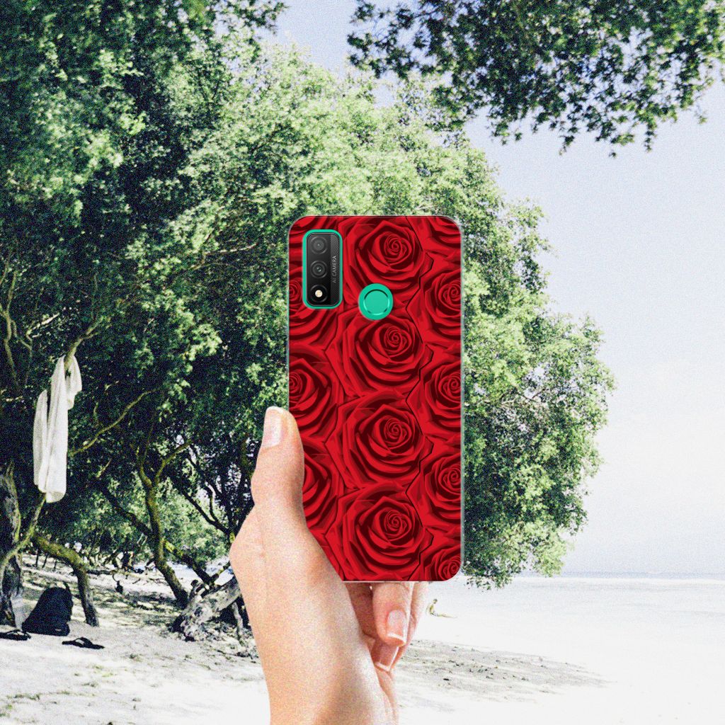 Huawei P Smart 2020 TPU Case Red Roses B2C Telecom