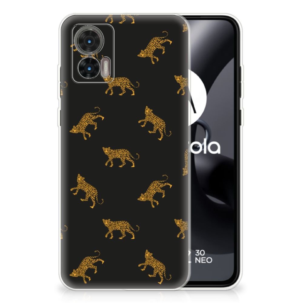 TPU Hoesje voor Motorola Edge 30 Neo Leopards B2C Telecom