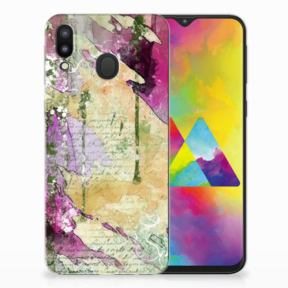 Hoesje maken Samsung Galaxy M20 (Power) Letter Painting