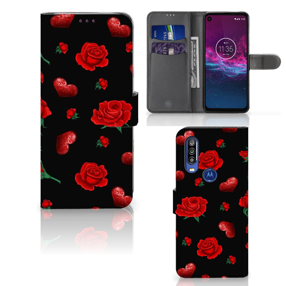 Motorola One Action Leuk Hoesje Valentine