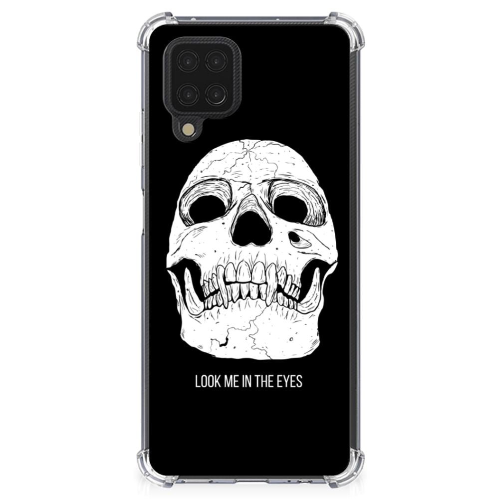 Extreme Case Samsung Galaxy A12 Skull Eyes