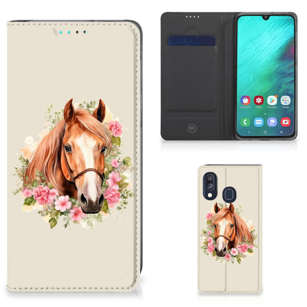 Hoesje maken voor Samsung Galaxy A40 Paard