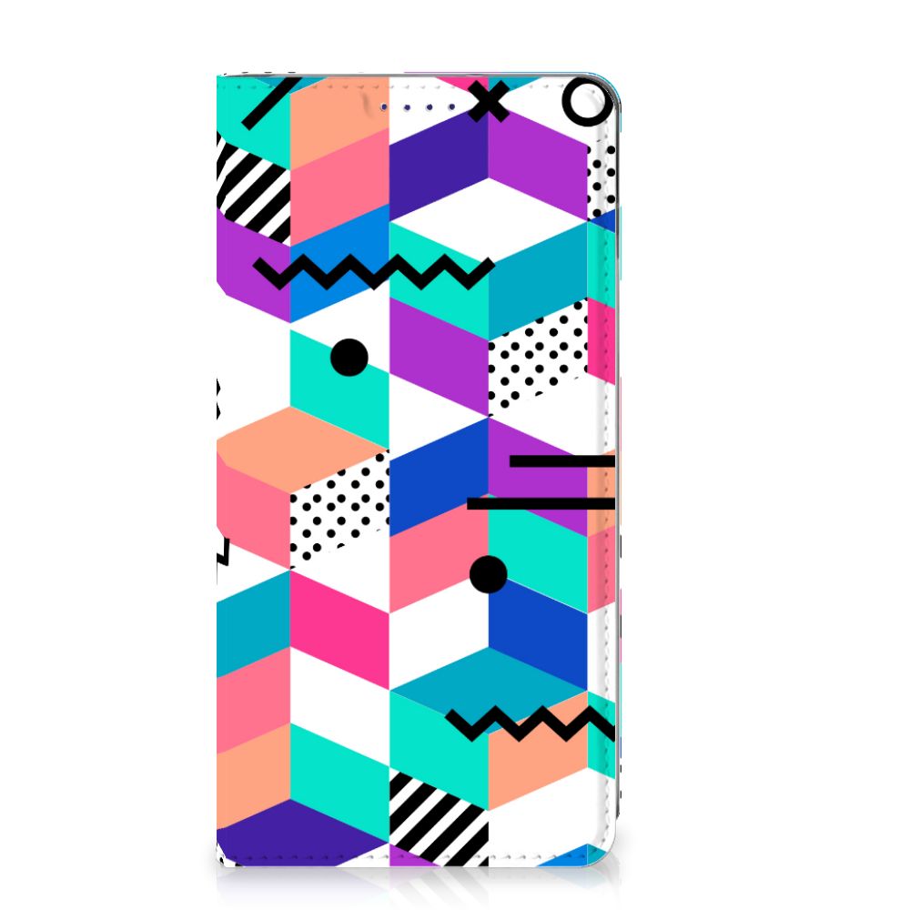 Samsung Galaxy S10 Stand Case Blokken Kleurrijk
