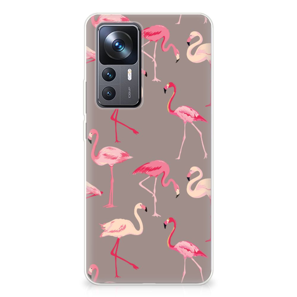 Xiaomi 12T | 12T Pro TPU Hoesje Flamingo