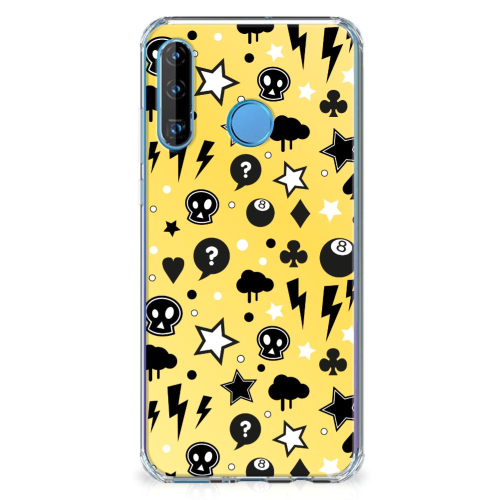 Extreme Case Huawei P30 Lite Punk Geel