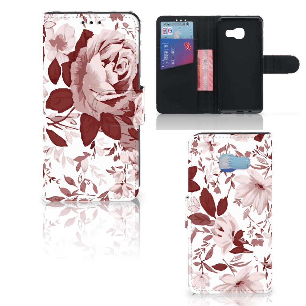 Hoesje Samsung Galaxy A3 2017 Watercolor Flowers