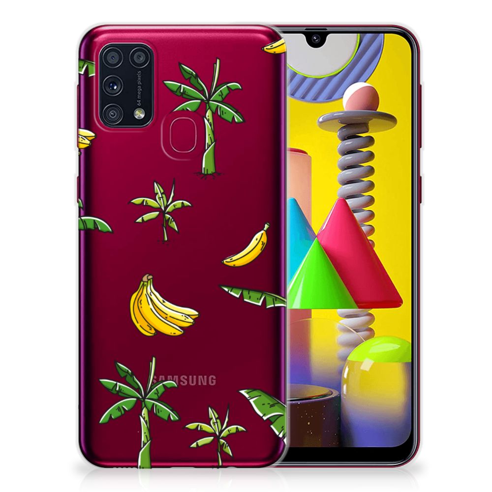 Samsung Galaxy M31 TPU Case Banana Tree